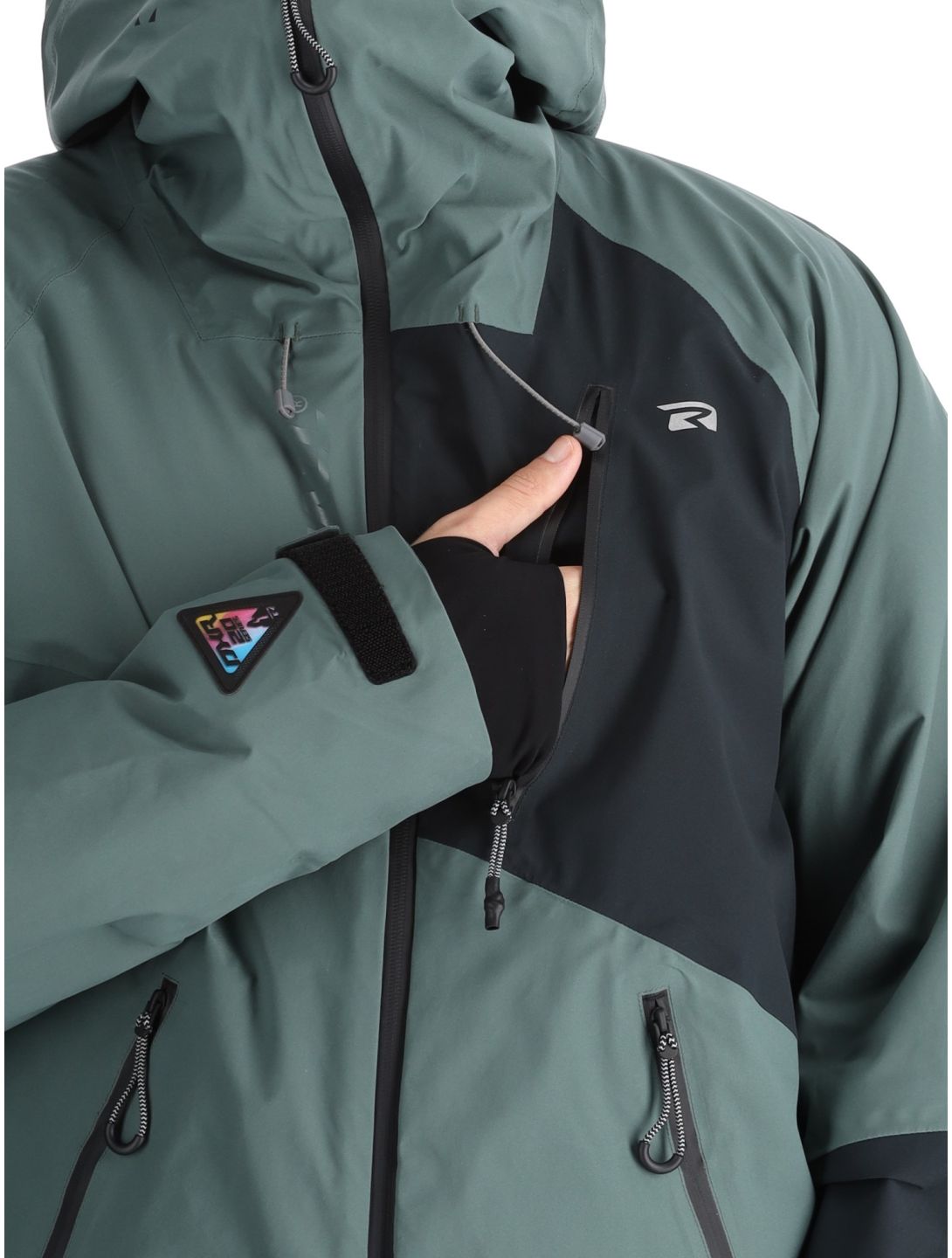 Rehall, Nevado-R veste de ski hommes Fender Green vert 