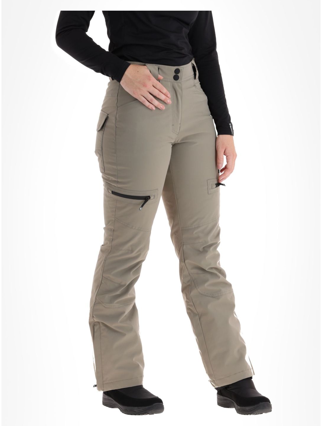 Rehall, Nori-R pantalon de ski femmes Brindle brun 