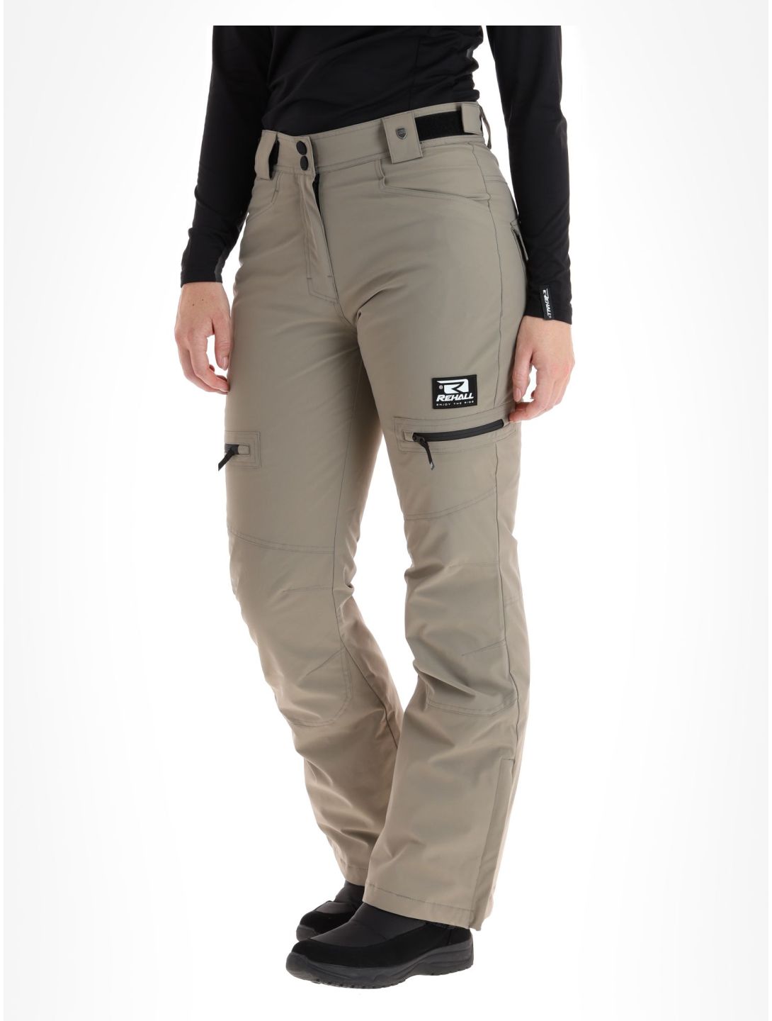 Rehall, Nori-R pantalon de ski femmes Brindle brun 