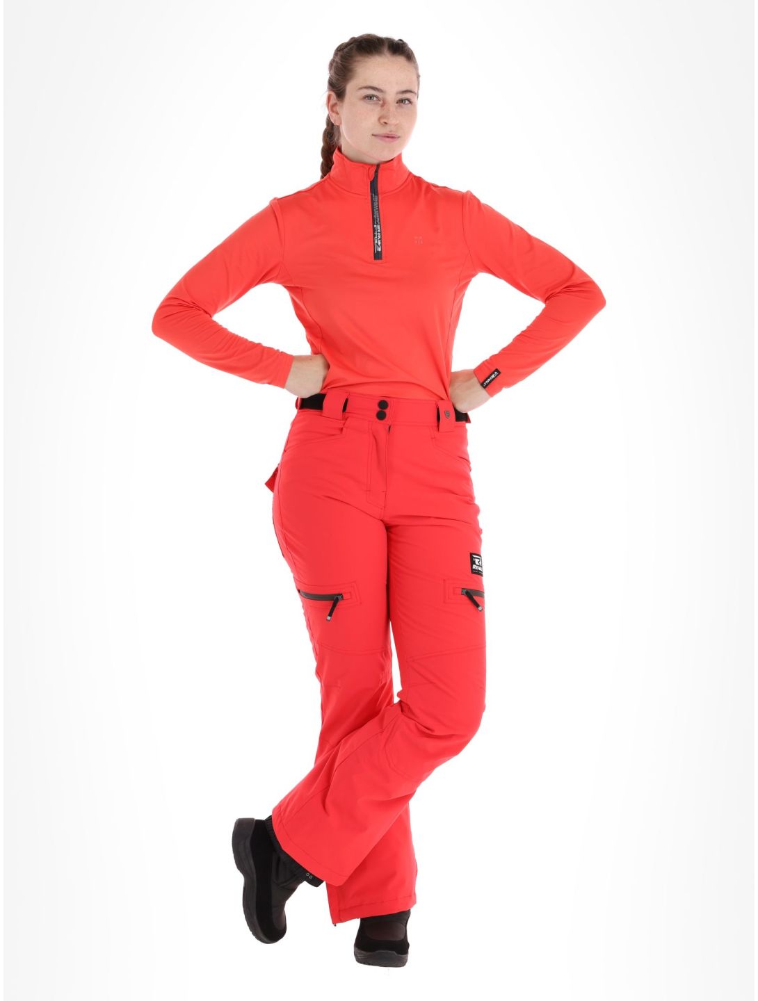 Rehall, Nori-R pantalon de ski femmes Hibiscus Red rouge 