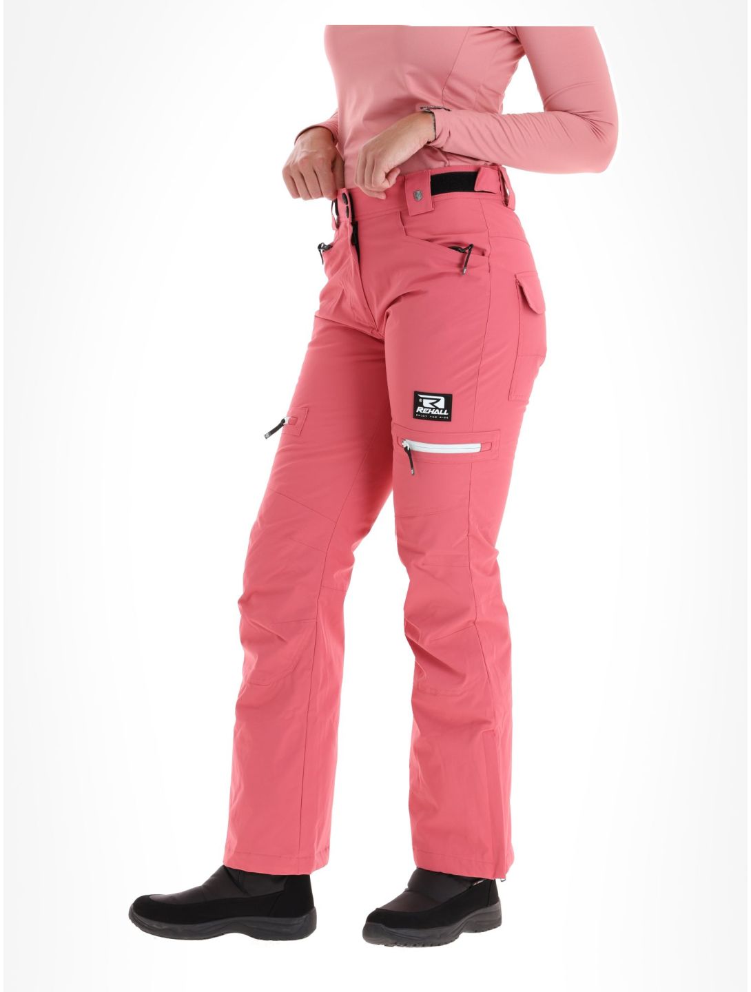 Rehall, Nori-R pantalon de ski femmes Slate Rose rose 