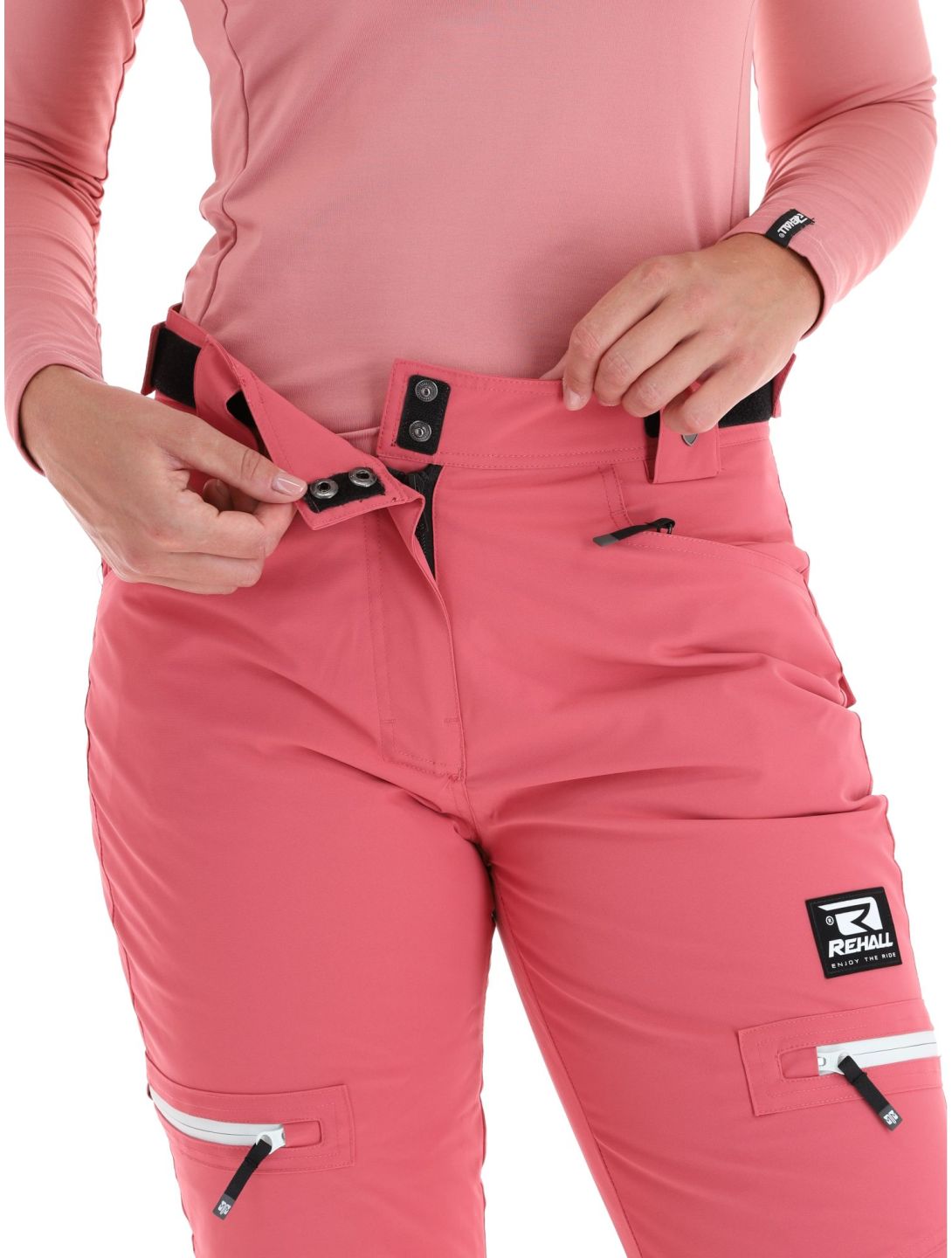 Rehall, Nori-R pantalon de ski femmes Slate Rose rose 