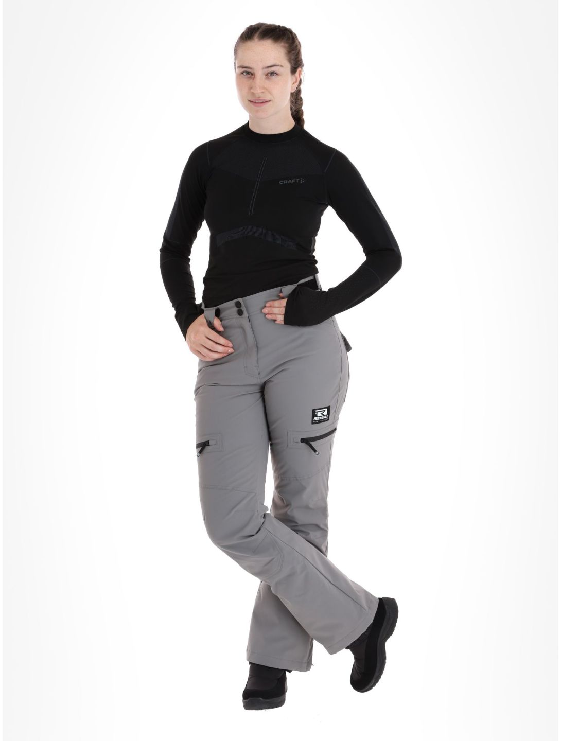 Rehall, Nori-R pantalon de ski femmes Steel gris 