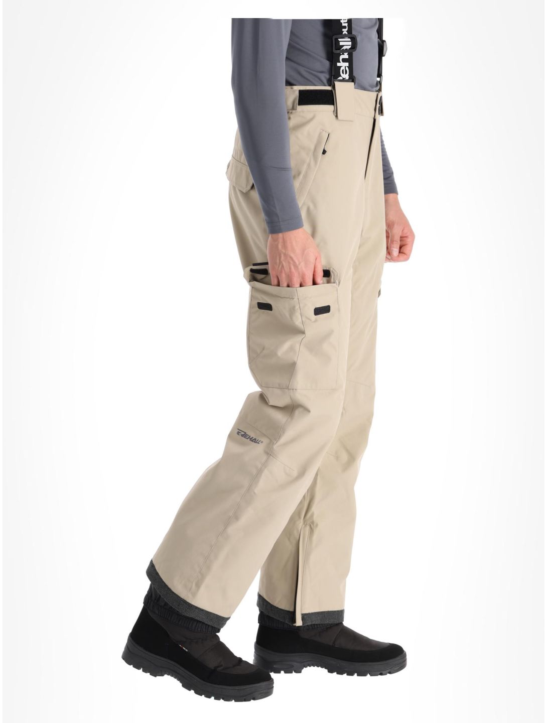 Rehall, Picker-R pantalon de ski hommes Stone beige 