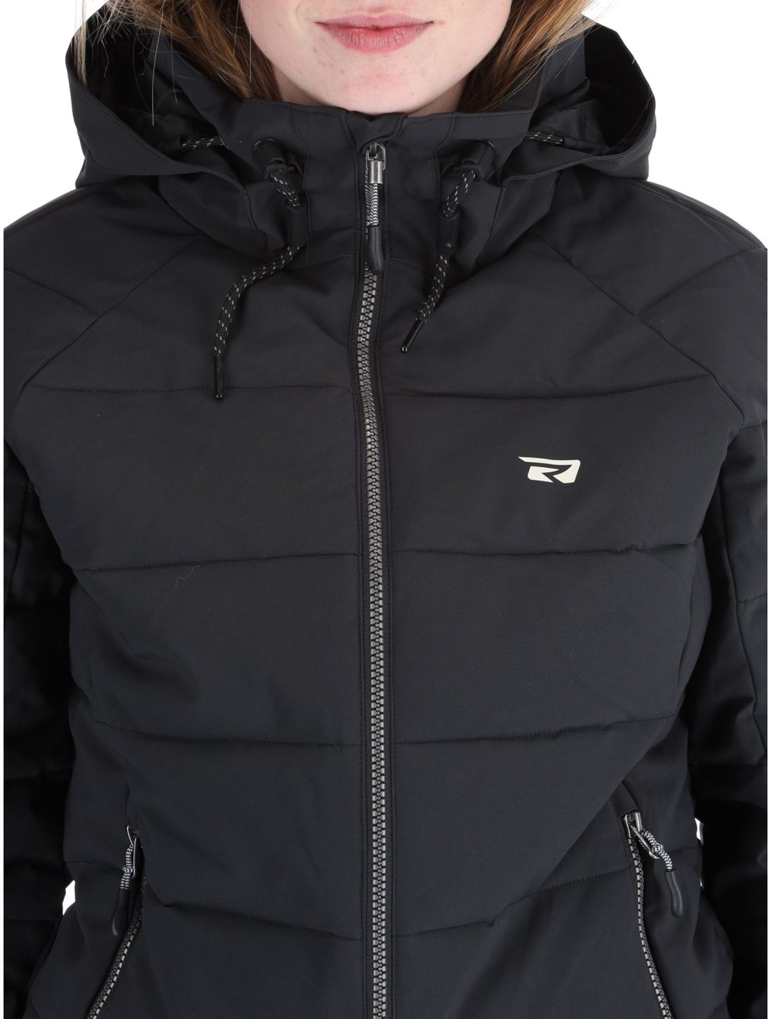 Rehall, Puffy-R veste de ski femmes Caviar noir 