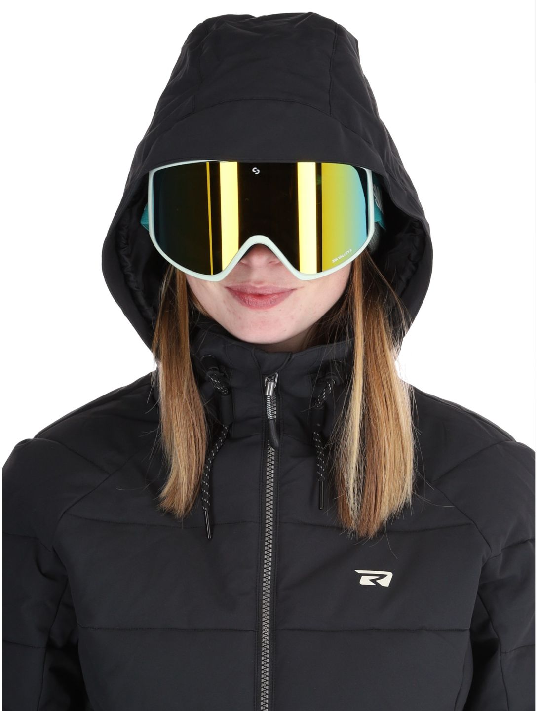 Rehall, Puffy-R veste de ski femmes Caviar noir 