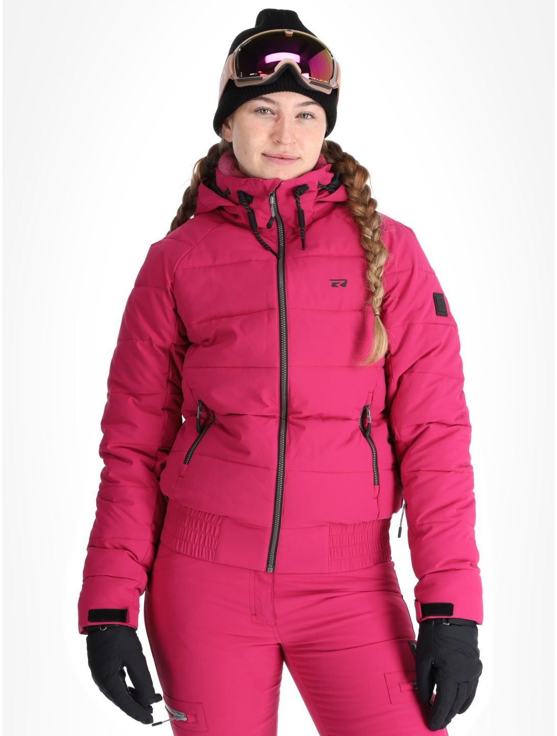 Rehall, Puffy-R veste de ski femmes Festival Fuchsia violet 