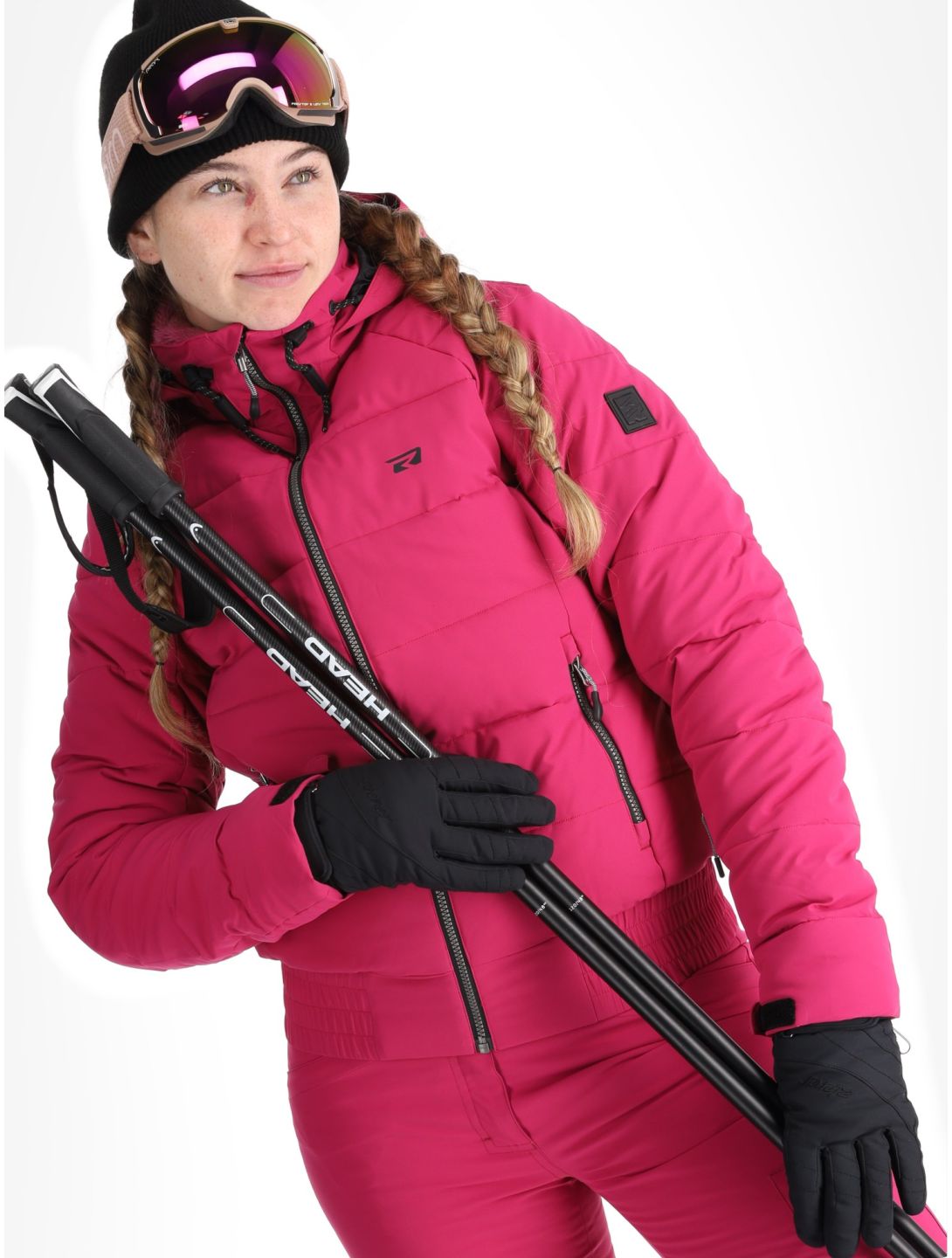 Rehall, Puffy-R veste de ski femmes Festival Fuchsia violet 