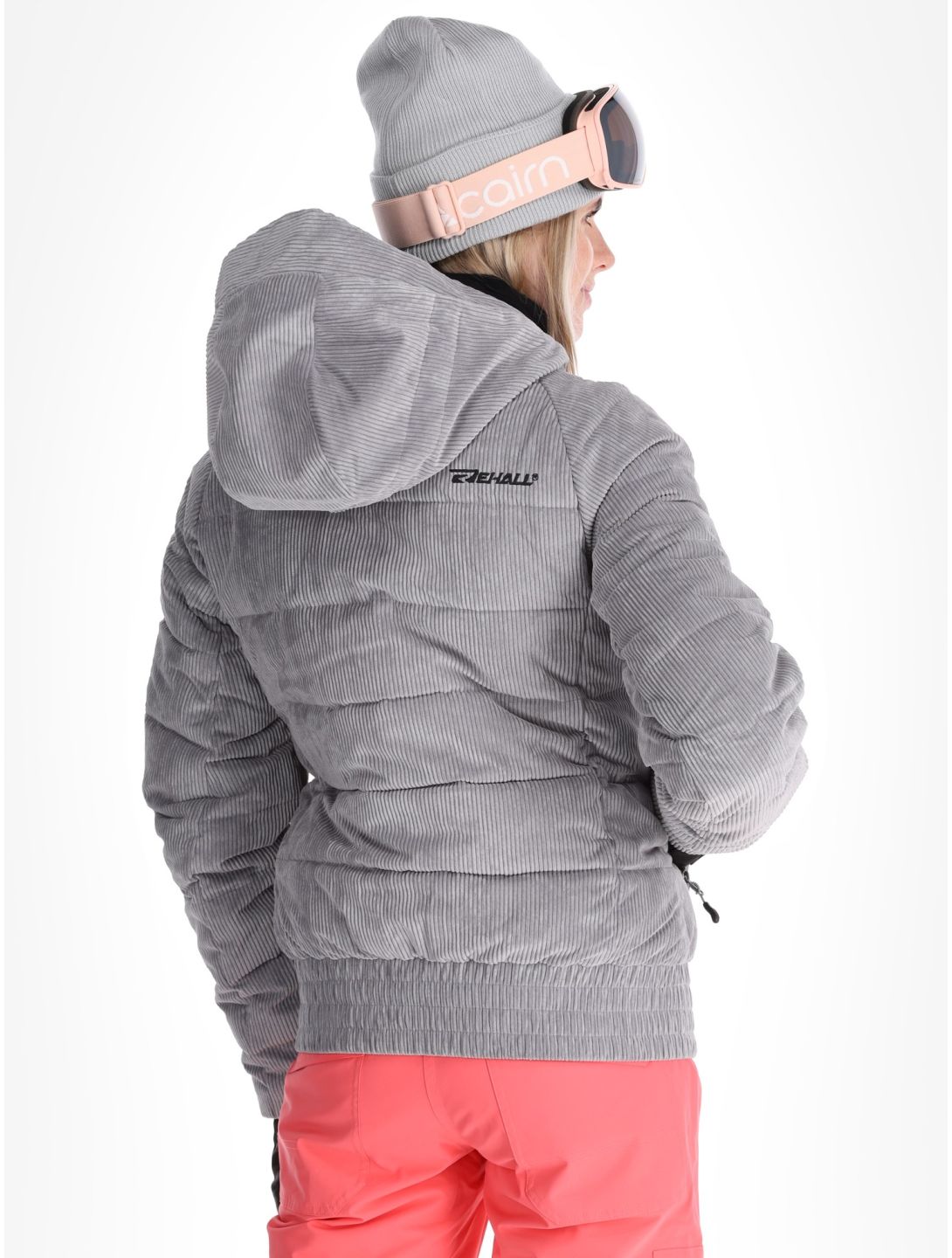 Rehall, Puffy-R veste de ski femmes Sleet gris 