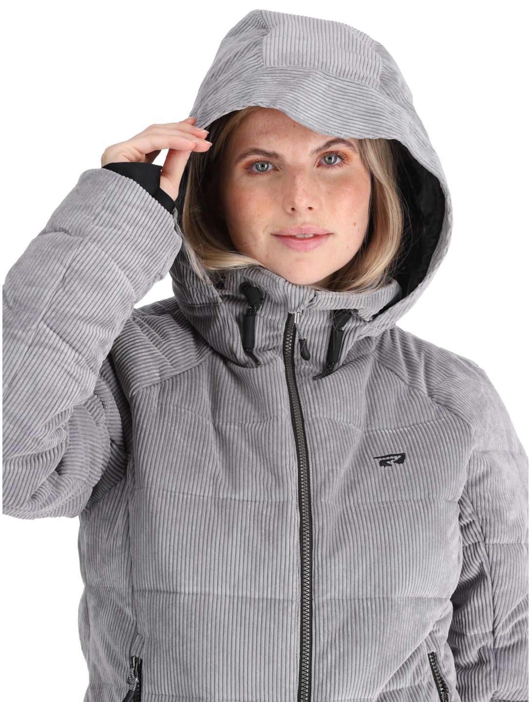 Rehall, Puffy-R veste de ski femmes Sleet gris 