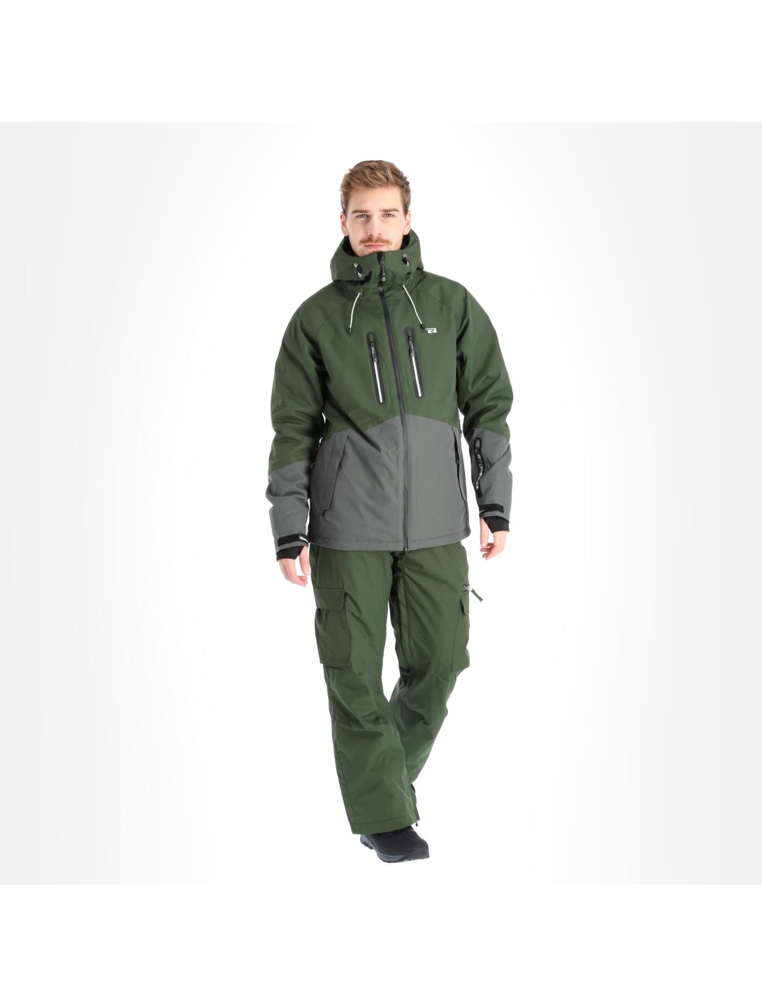 Rehall, Rage-R veste de ski hommes olive vert 