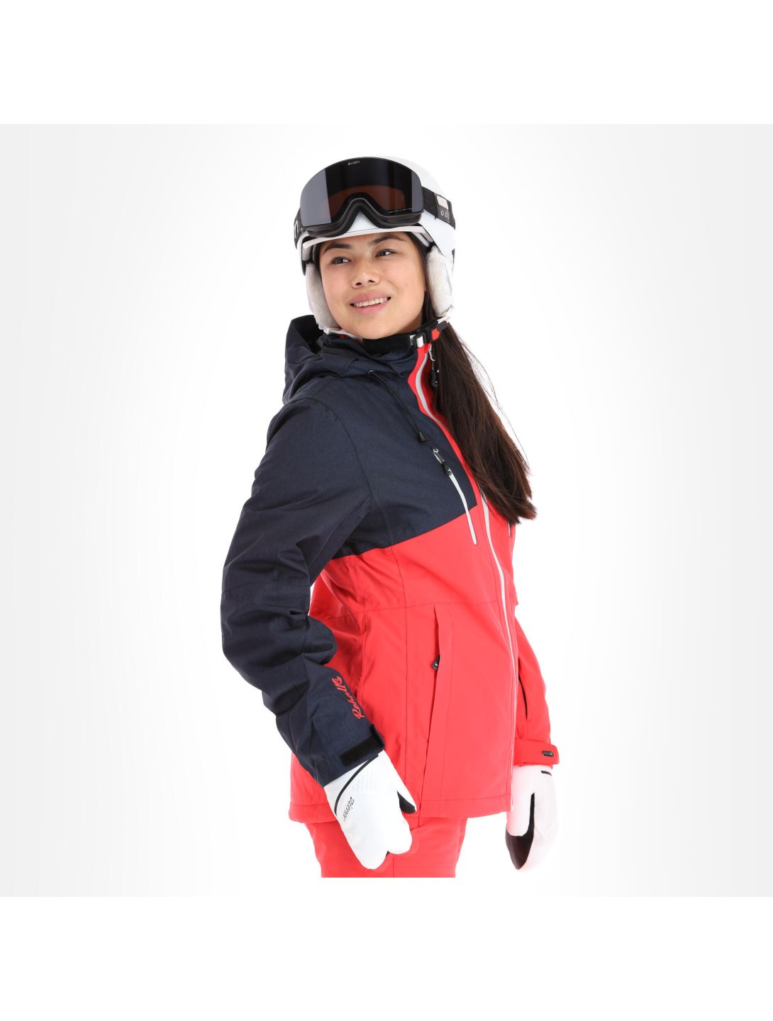 Rehall, Ricky-R veste de ski femmes jeans bleu 