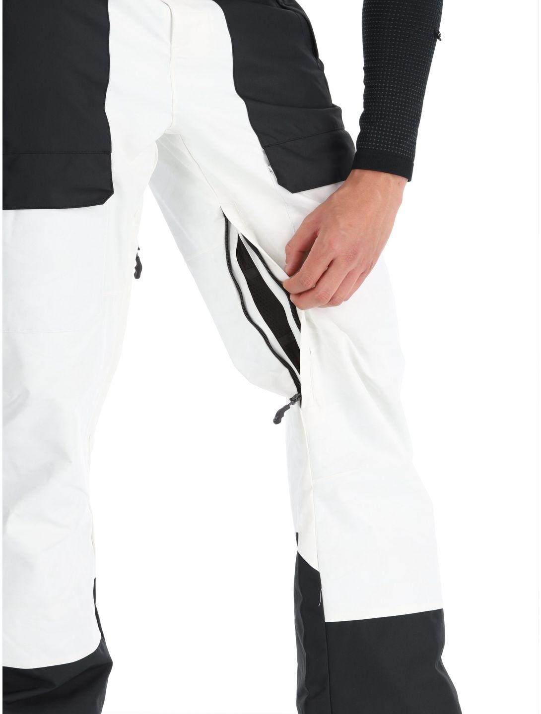 Rehall, Rinnes-R pantalon de ski hommes White Mountains blanc 