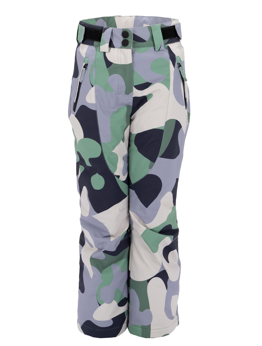 Rehall, Romana-R pantalon de ski enfants Camo Frost vert 