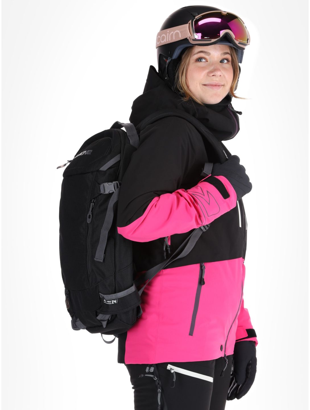 Rehall, Sabinio-R veste de ski femmes Pink noir, rose 