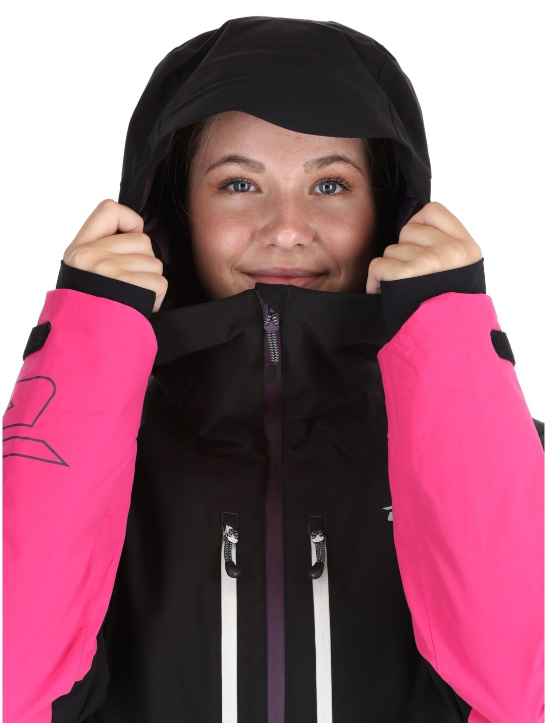 Rehall, Sabinio-R veste de ski femmes Pink noir, rose 