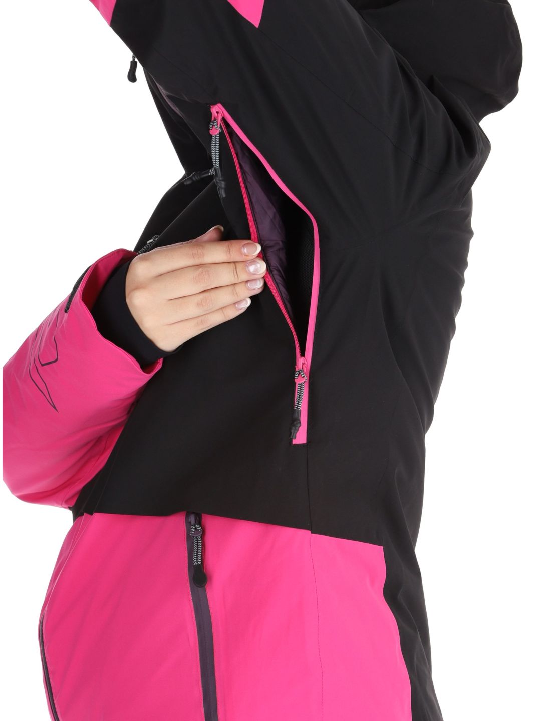 Rehall, Sabinio-R veste de ski femmes Pink noir, rose 