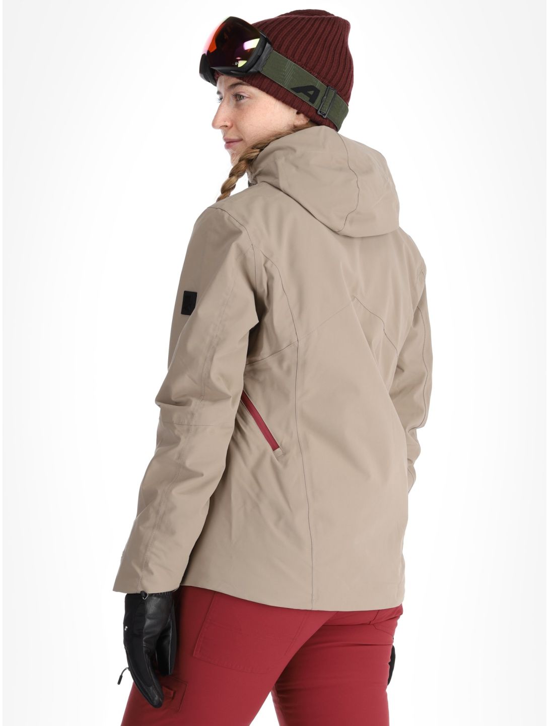 Rehall, Skye-R veste de ski femmes Brindle beige 