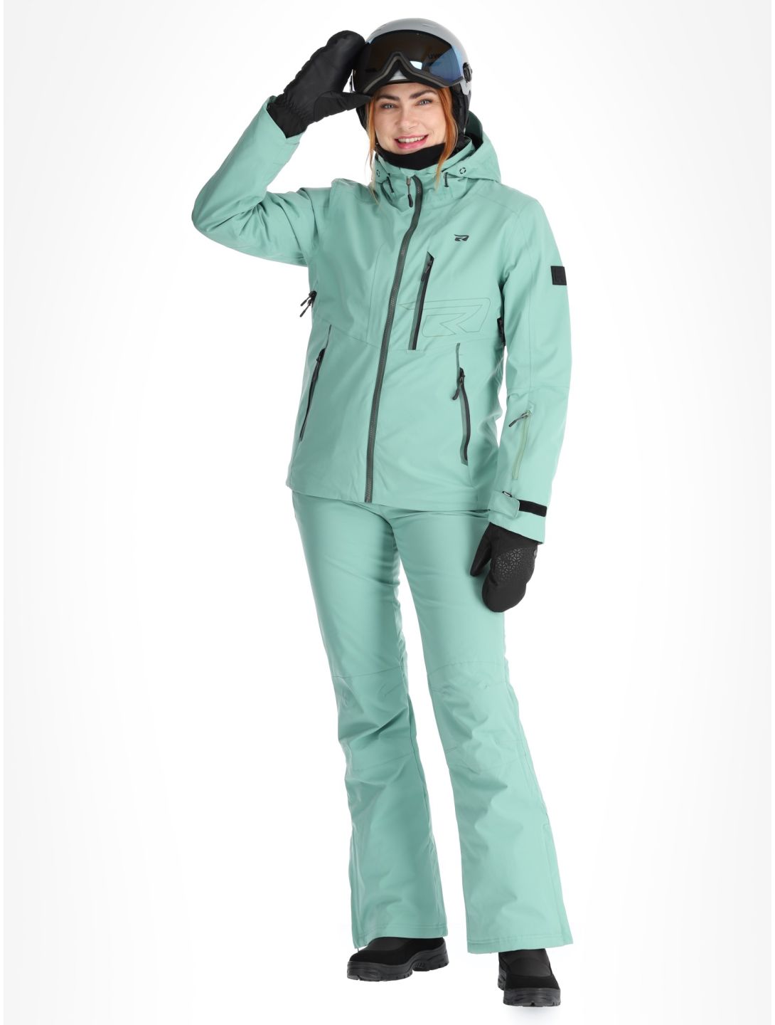 Rehall, Skye-R veste de ski femmes Feldspar vert 