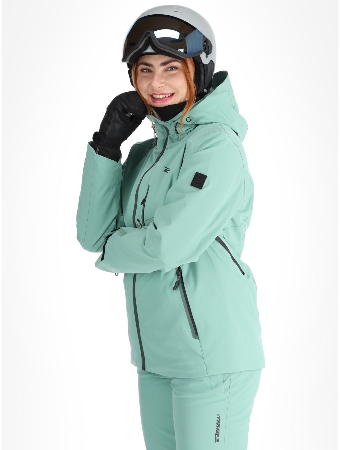 Rehall, Skye-R veste de ski femmes Feldspar vert 