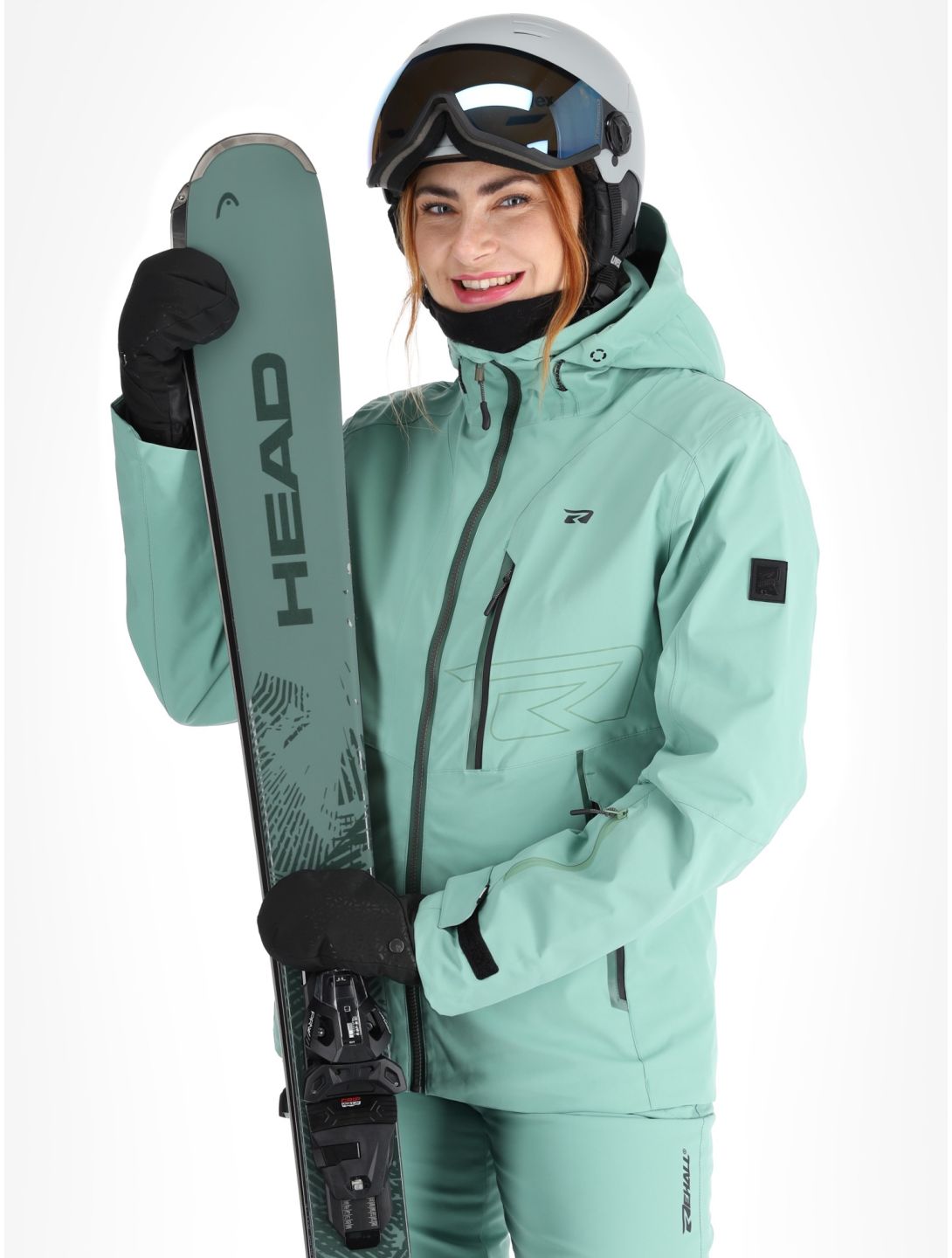 Rehall, Skye-R veste de ski femmes Feldspar vert 