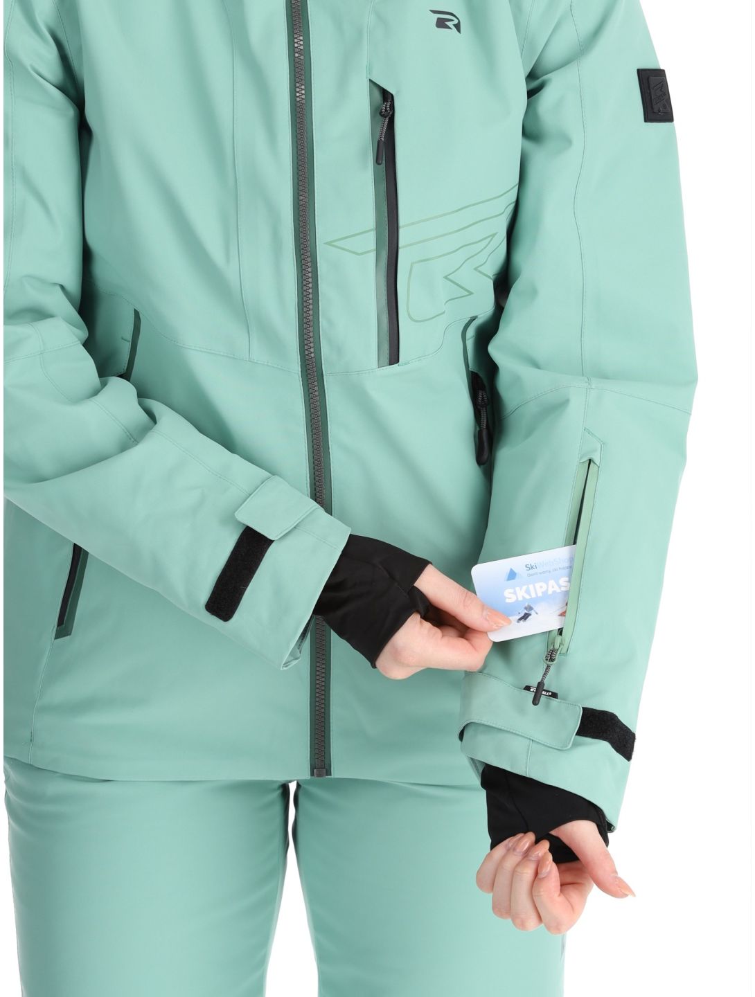 Rehall, Skye-R veste de ski femmes Feldspar vert 