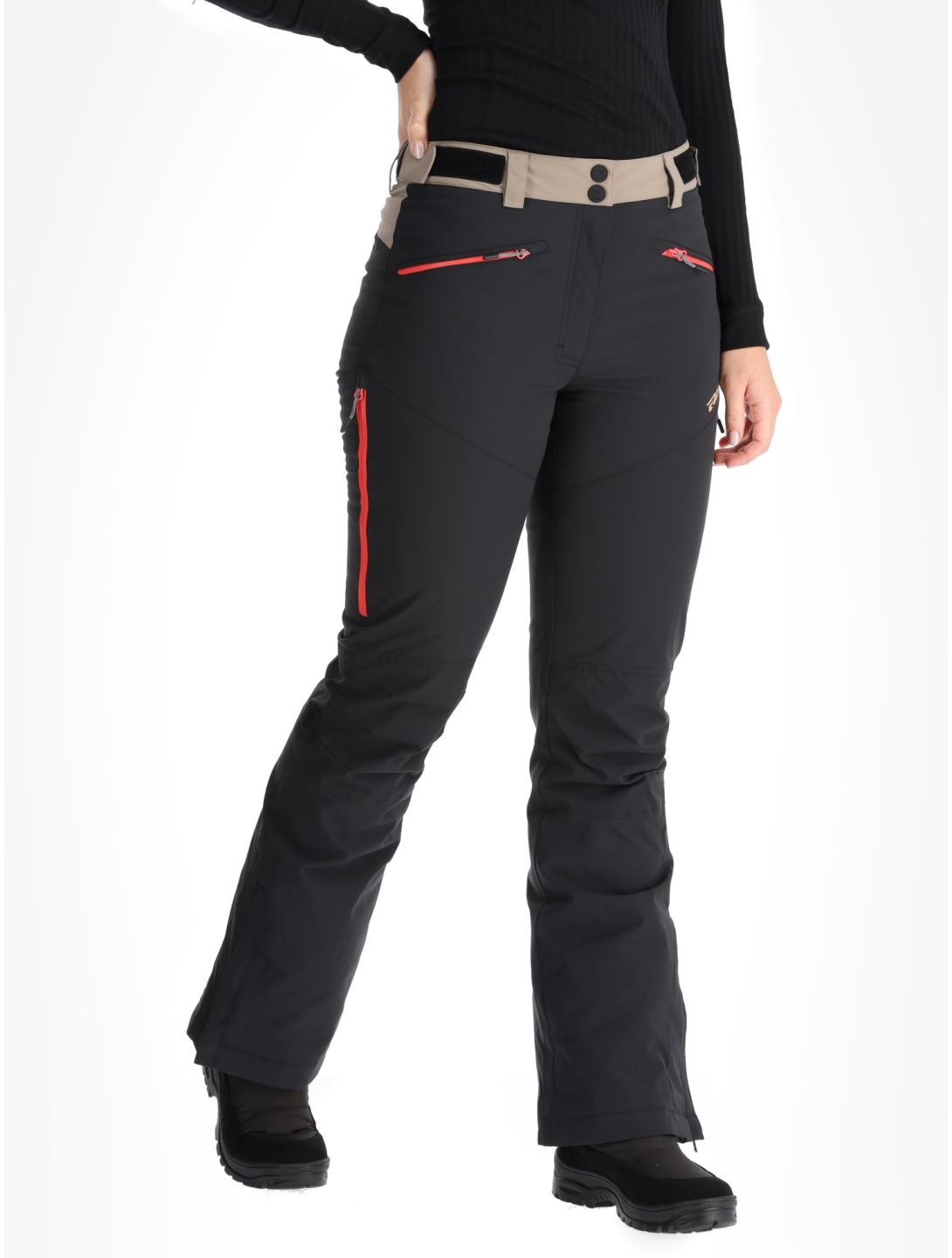 Rehall, Stormy-R pantalon de ski femmes Caviar noir 