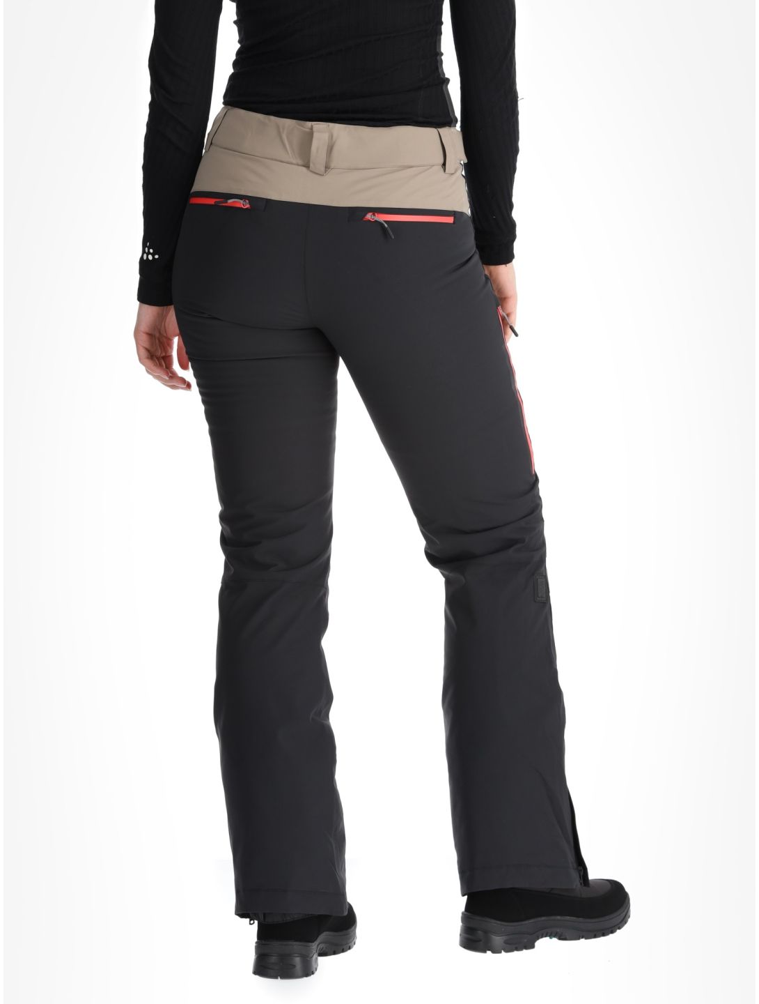 Rehall, Stormy-R pantalon de ski femmes Caviar noir 