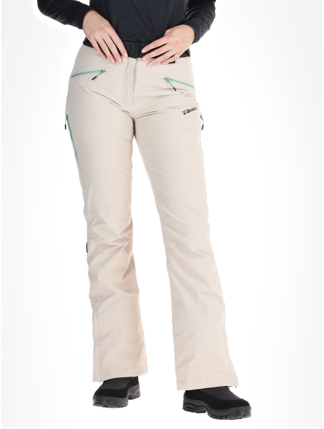 Rehall, Stormy-R pantalon de ski femmes Oxford Tan beige 