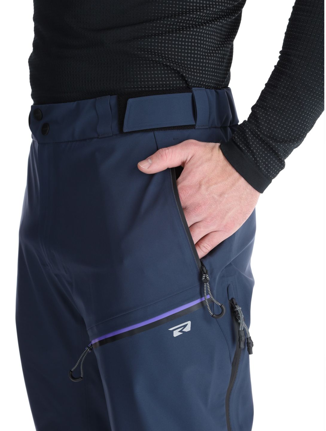 Rehall, Sugar-R pantalon de ski à coque dure hommes Navy bleu 