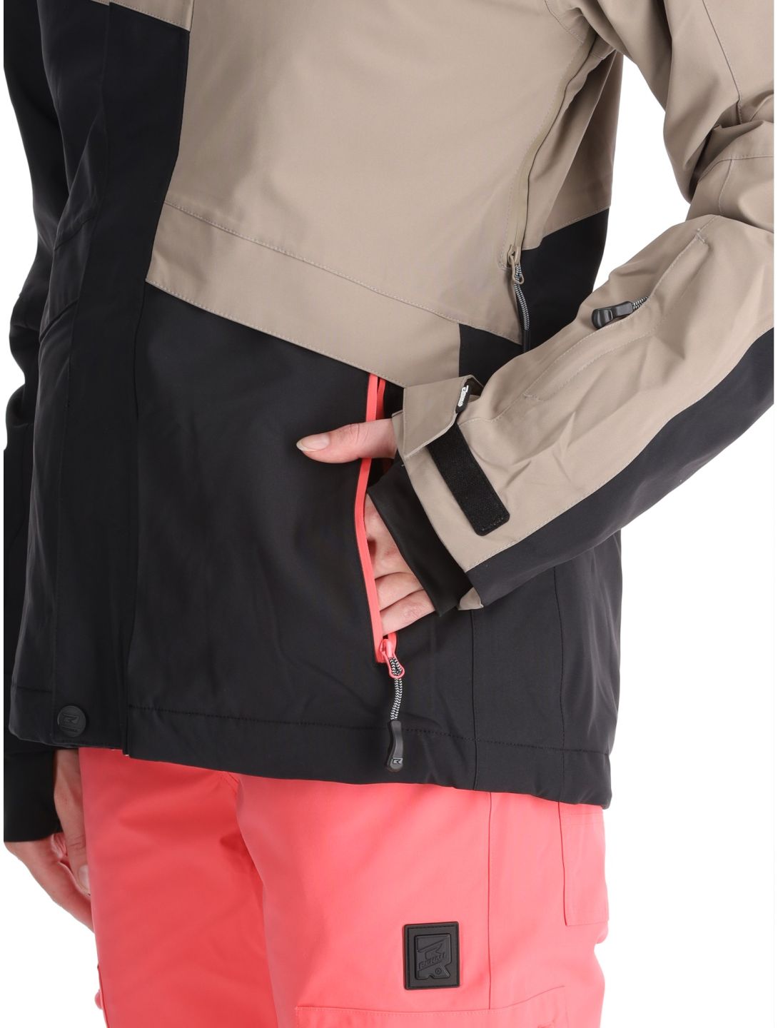 Rehall, Tasha-R veste de ski femmes Brindle beige 