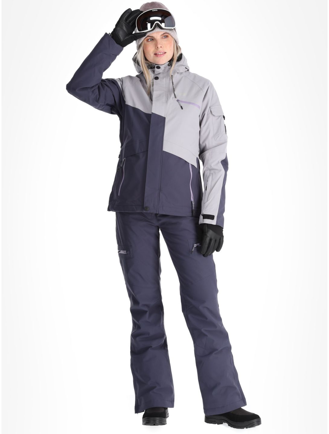 Rehall, Tasha-R veste de ski femmes Graphite gris 