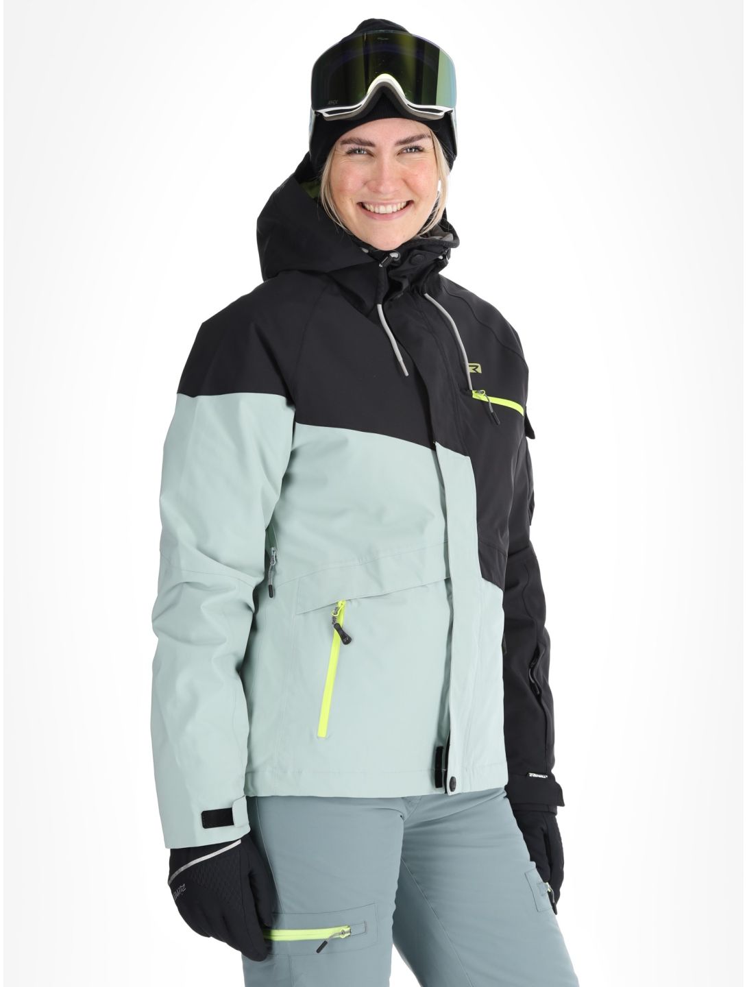 Rehall, Tasha-R veste de ski femmes Jadeite gris 