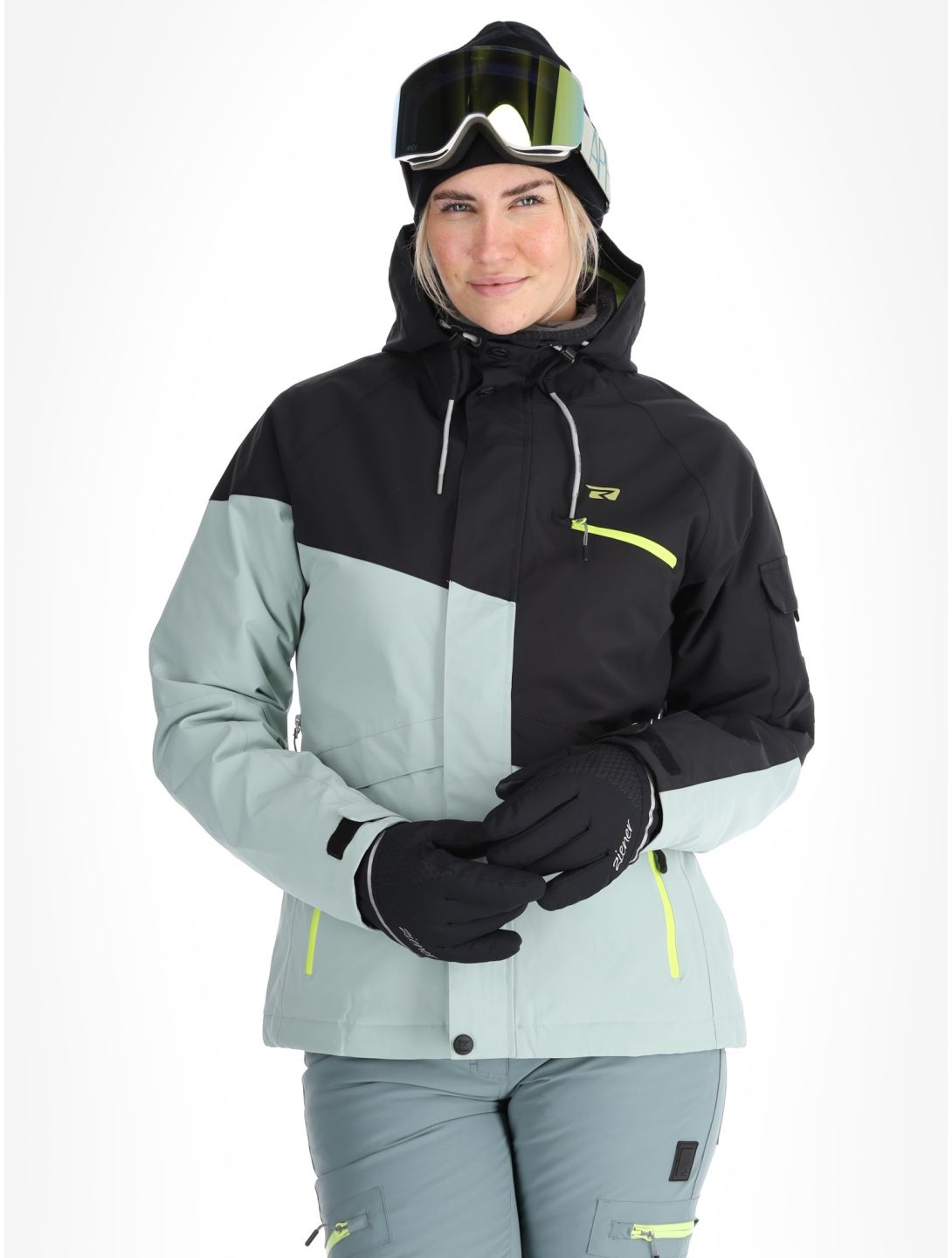 Rehall, Tasha-R veste de ski femmes Jadeite gris 