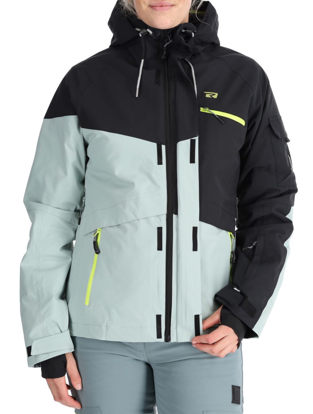 Rehall, Tasha-R veste de ski femmes Jadeite gris 