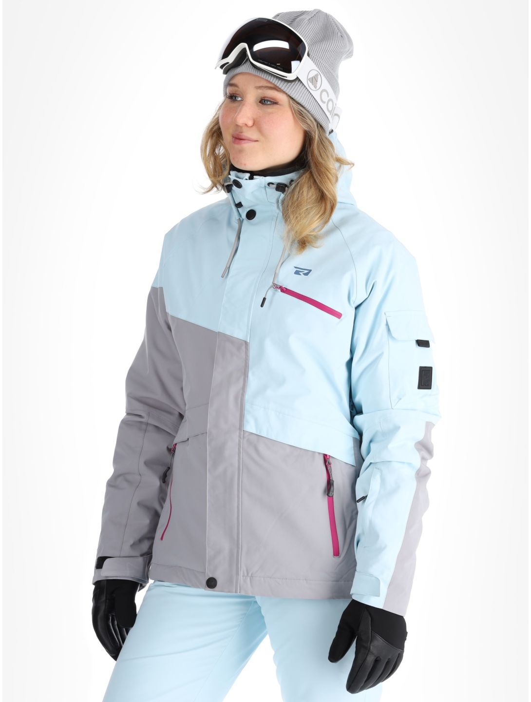 Rehall, Tasha-R veste de ski femmes Omphalodes bleu 