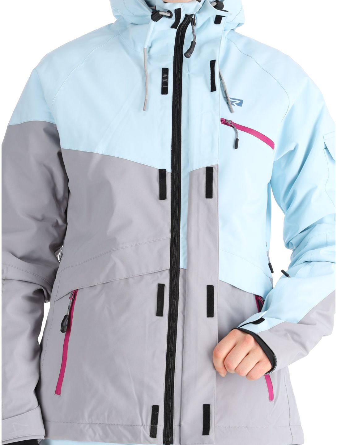 Rehall, Tasha-R veste de ski femmes Omphalodes bleu 