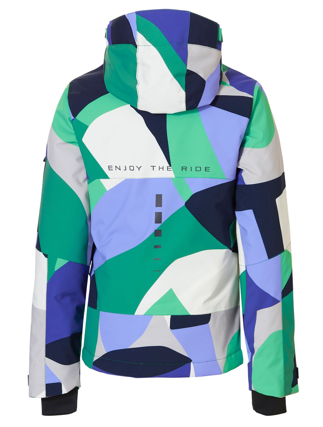 Rehall, Taylor-R veste de ski enfants Abstract - Jacaranda-Spring multicolore 