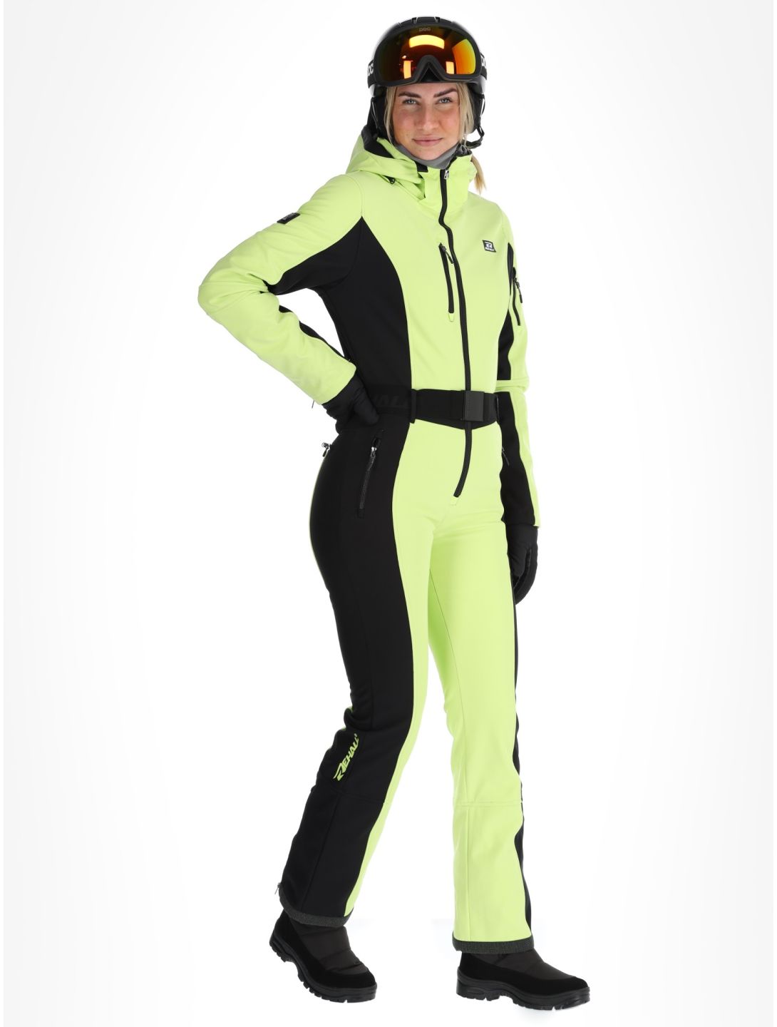 Rehall, Teddie-R combinaison de ski femmes Sharp Green noir, vert 