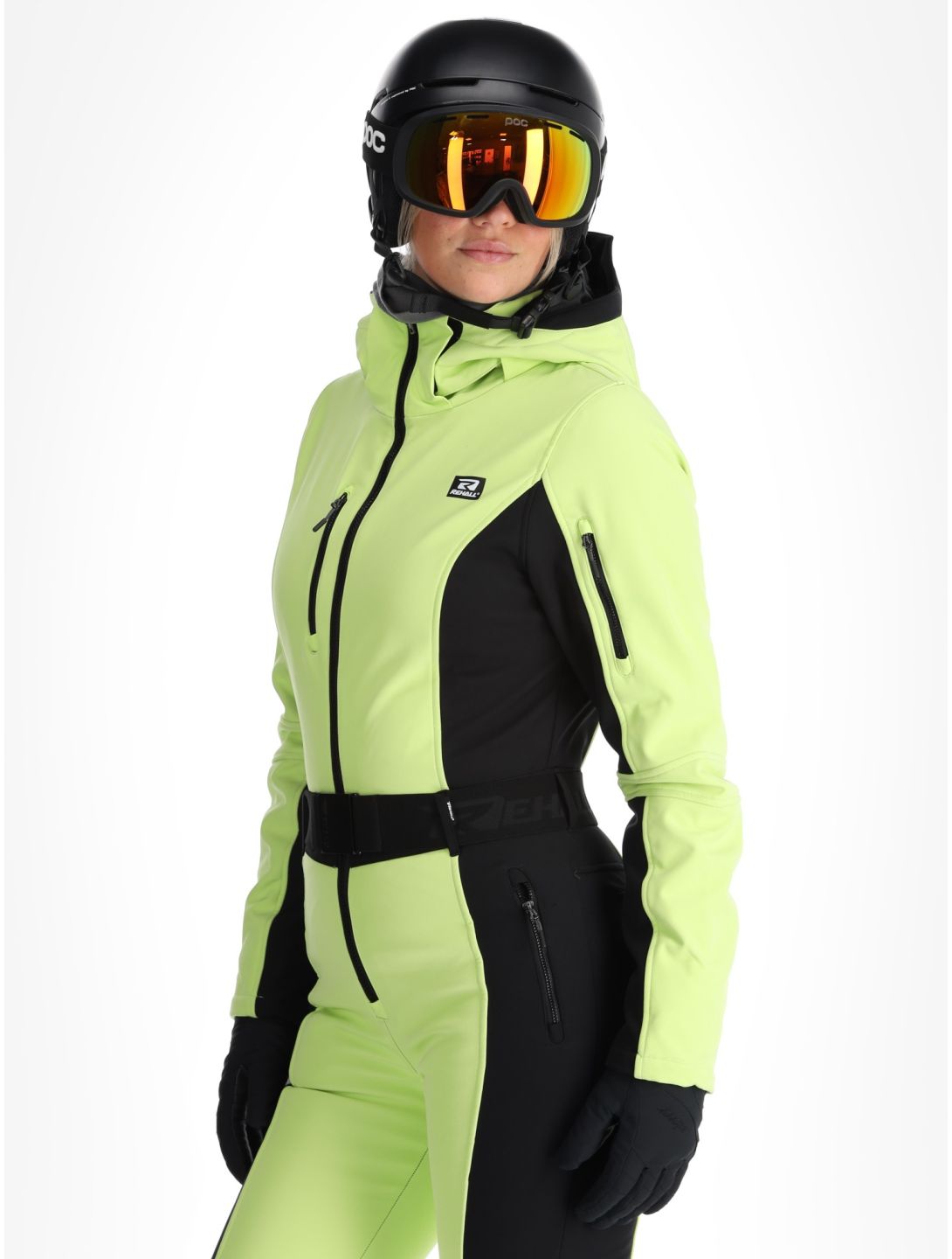 Rehall, Teddie-R combinaison de ski femmes Sharp Green noir, vert 