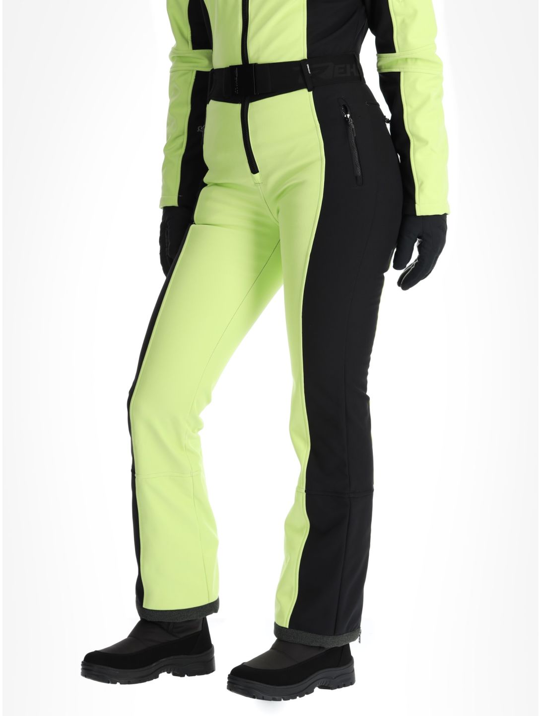 Rehall, Teddie-R combinaison de ski femmes Sharp Green noir, vert 