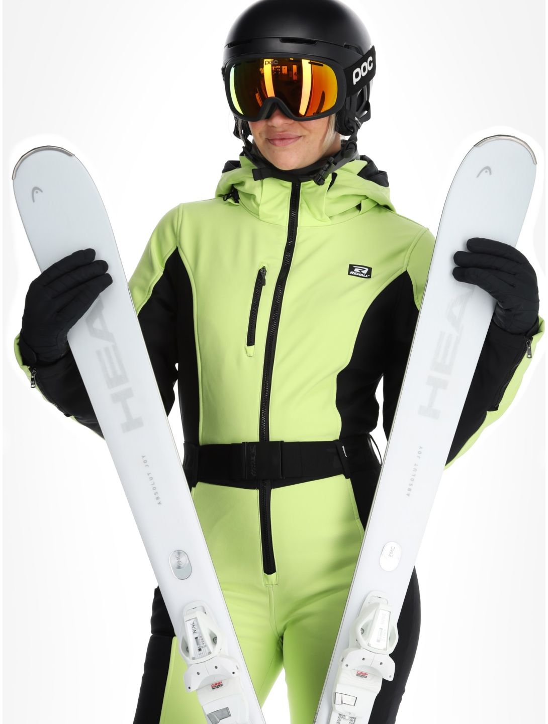 Rehall, Teddie-R combinaison de ski femmes Sharp Green noir, vert 