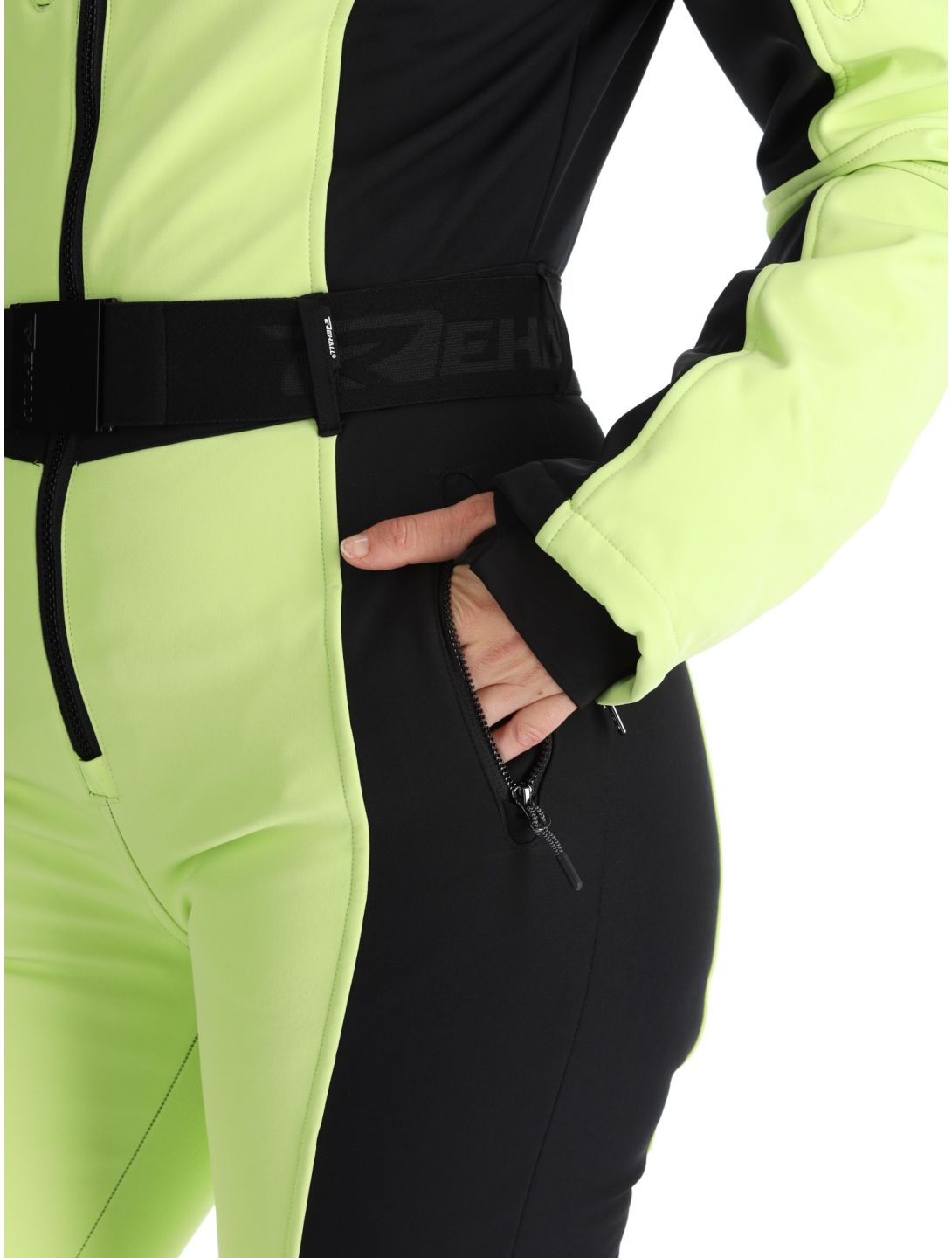 Rehall, Teddie-R combinaison de ski femmes Sharp Green noir, vert 