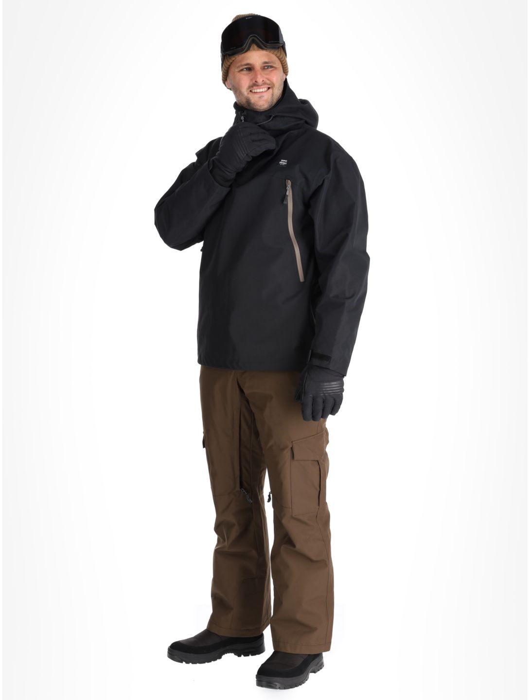 Rehall, Todd-R anorak d'hiver hommes Black noir 