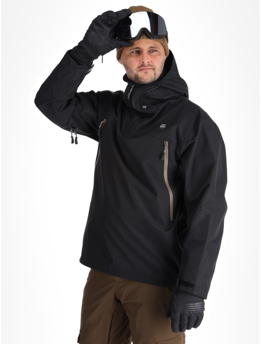 Rehall, Todd-R anorak d'hiver hommes Black noir 