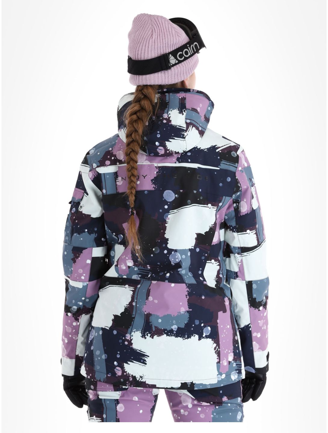 Rehall, Vie-R veste de ski femmes Camo Abstract Lavender multicolore, violet 