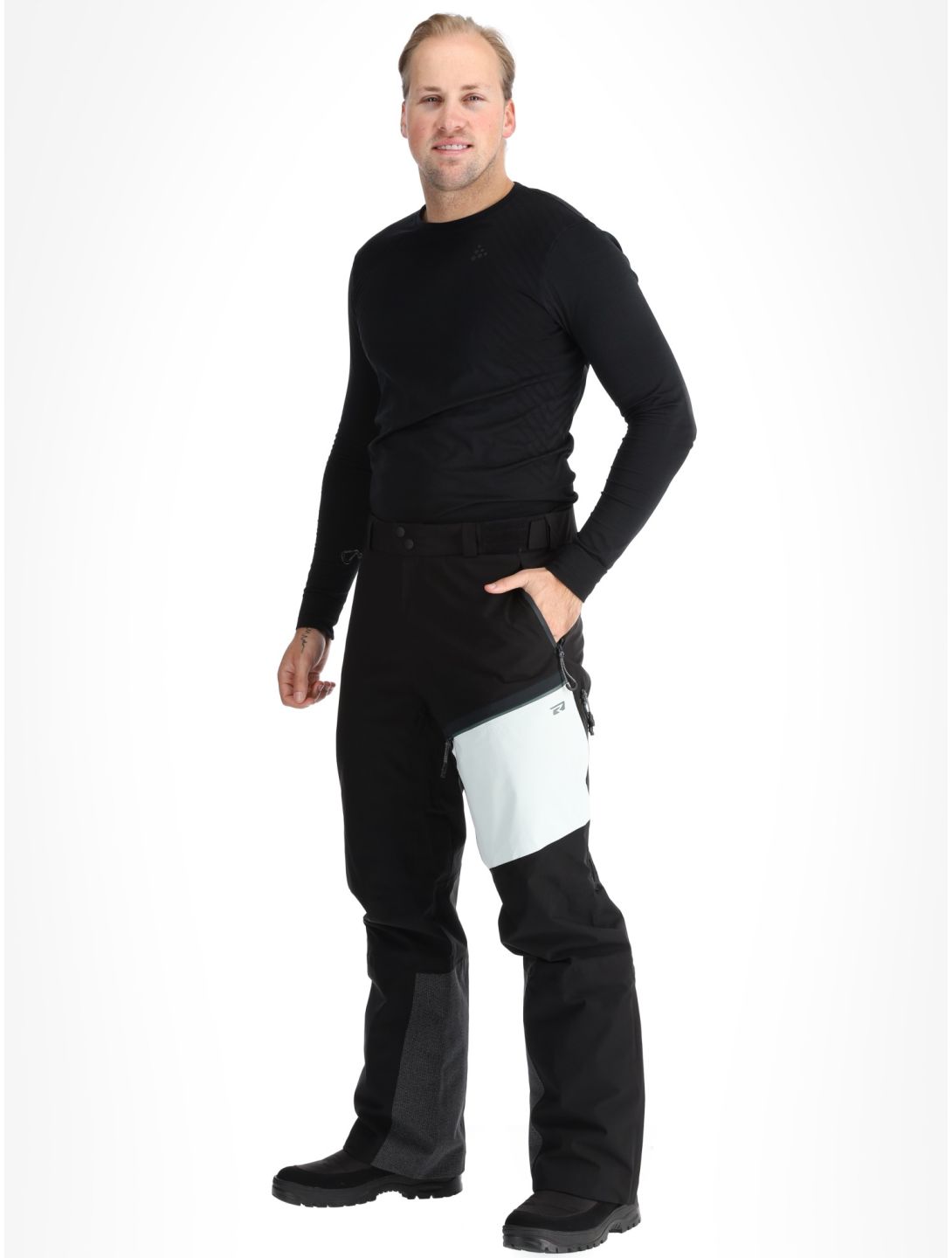 Rehall, Volcano-R pantalon de ski hommes Black noir 