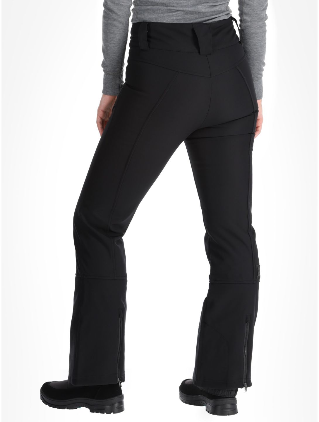 Rehall, Yves-R pantalon de ski en softshell femmes Caviar noir 