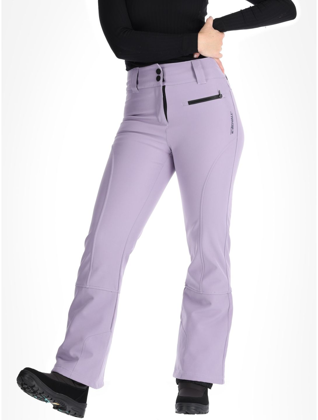 Rehall, Yves-R pantalon de ski en softshell femmes Dusk violet 