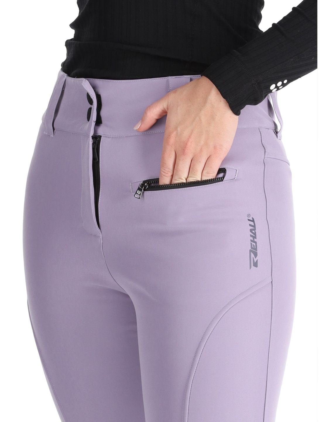 Rehall, Yves-R pantalon de ski en softshell femmes Dusk violet 